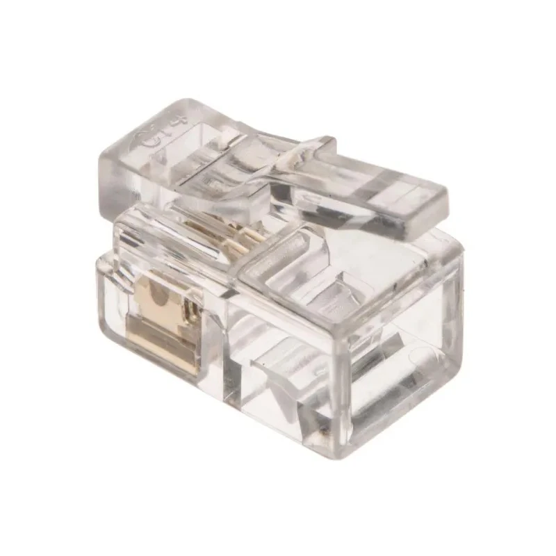 RS PRO RJ22 Connector Male Cable Straight 1 Port 4 Way RJ22