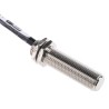 Assemtech Cylindrical Reed Switch 230V AC 4A Nickel Plated Brass Body S1390