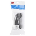 3M PELTOR Light Vision Semi-Framed Safety Glasses Clear Polycarbonate Lens Scratch Resistant Fog Resistant 11356-00000P