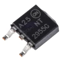 onsemi P-Channel MOSFET, 12 A, 60 V, 55W Power Dissipation, 3-Pin TO-252 Package NTD2955T4G