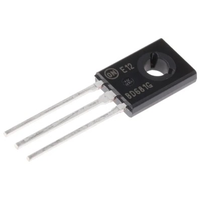 onsemi NPN Darlington Transistor 4 A 100 V, TO-225 Package, 3-Pin BD681G