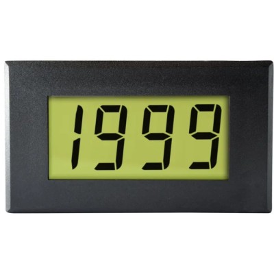 Trumeter Digital AC Voltmeter LCD Display 3.5-Digits ±2% Accuracy 500 V Max Measurement DPM 970