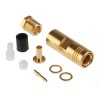 Radiall SMB Series 50 Ω Male SMB Coaxial Connector Cable with Straight Body Clamp R114005000W