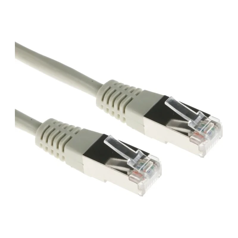 RS PRO Cat5 Ethernet Cable, 5 m, Grey RJ45 Male to RJ45 Male, F/UTP PVC 333-6598