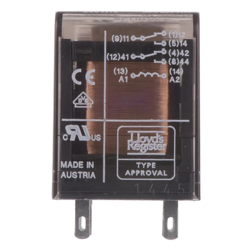 TE Connectivity Power Relay 230V AC Coil 12A Switching Current DPDT PT270730 5-1419111-1