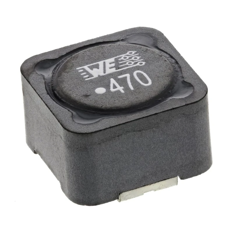Wurth Elektronik Shielded Wirewound Surface Mount Inductor with Ferrite Core 47μH ±20 % 2.7 A IDC 1280 WE-PD 744770147