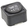 Wurth Elektronik Shielded Wirewound Surface Mount Inductor with Ferrite Core 47μH ±20 % 2.7 A IDC 1280 WE-PD 744770147
