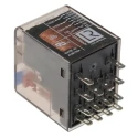 TE Connectivity 24V DC Coil Power Relay, 6A Switching Current, 4PDT, Silver Nickel Alloy Contacts PT570024 1-1393154-2