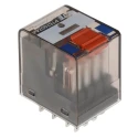 TE Connectivity 24V DC Coil Power Relay, 6A Switching Current, 4PDT, Silver Nickel Alloy Contacts PT570024 1-1393154-2