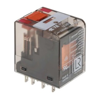 TE Connectivity 230V AC Coil 6A Switching Current 4PDT PCB Power Relay PT570730 9-1419111-1