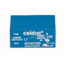 Celduc SP Series Solid State Relay, 4 A Maximum Load Current, PCB Mount, 275V AC Load, 12-30V AC/DC Control SPA07420