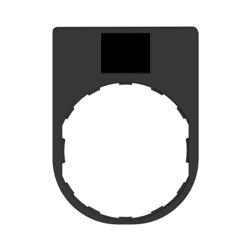 Schneider Electric Legend Holder for Use with XB4 Series Plastic Durable French Label Plate ZBY2166