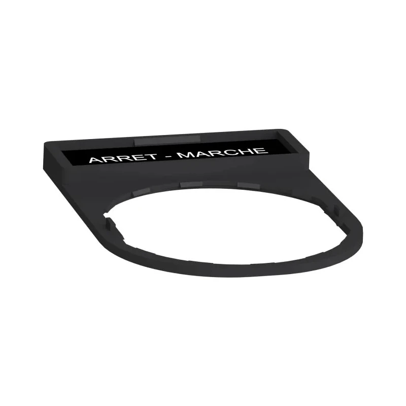 Schneider Electric Legend Holder for Use with XB4 Series Plastic Durable French Label Plate ZBY2166