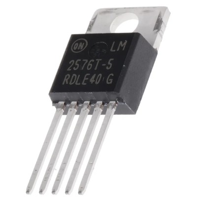 onsemi 5 Outputs Buck Converter Through Hole 5.25V Output Voltage 3A Output Current LM2576T-005G