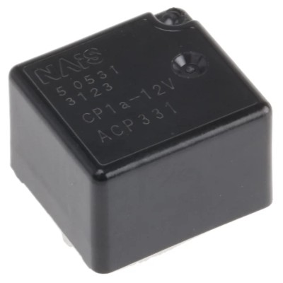 Panasonic PCB Automotive Relay 12V dc Coil 25A Switching Current SPST CP1A-12V