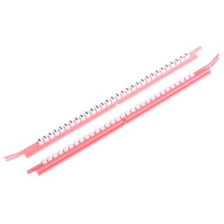 SES Sterling PLIOSNAP Slide-On Cable Marker Kit, Pre-printed 0 to 9, T, L, R, N, -, E, S, +, for 2.6 mm to 3.5 03740840001