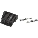 EPIC Heavy Duty Power Connector Module, 40A Current Rating, 630V Cable Mount, 3 Contacts MC 3.6 MCS Series 10382000+1121000C