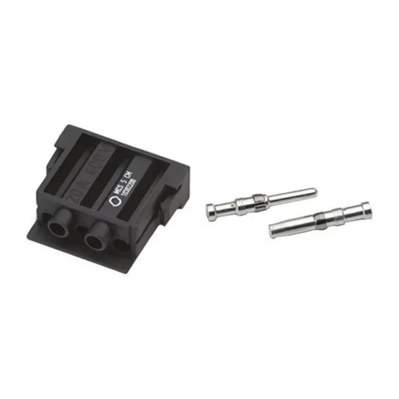 EPIC Heavy Duty Power Connector Module, 40A Current Rating, 630V Cable Mount, 3 Contacts MC 3.6 MCS Series 10382000+1121000C
