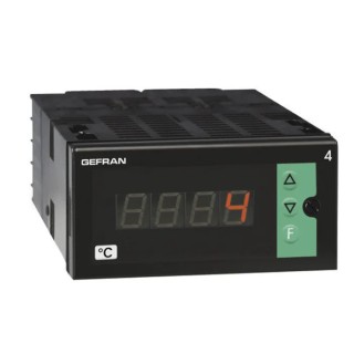 Gefran Front Panel Temperature Indicator Analogue 240V AC/DC Temperature Control 4T-96-4-00-0