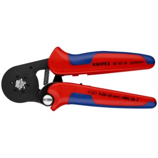 Knipex Automatic Crimp Tool for Wire Ferrules 0.08-10 mm², 180mm 97 53 14