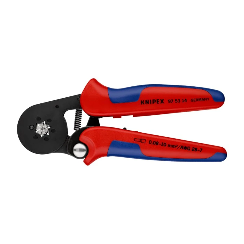Knipex Automatic Crimp Tool for Wire Ferrules 0.08-10 mm², 180mm 97 53 14