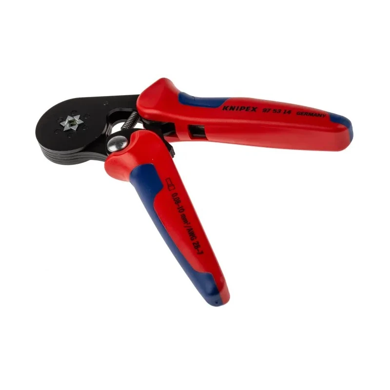 Knipex Automatic Crimp Tool for Wire Ferrules 0.08-10 mm², 180mm 97 53 14