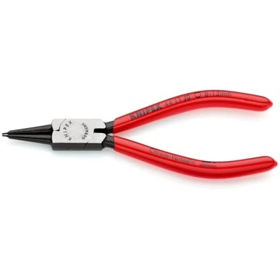 Knipex Chrome Vanadium Steel Internal Circlip Plier, 140mm Overall Length, Polished Jaw, Model 44 11 J0