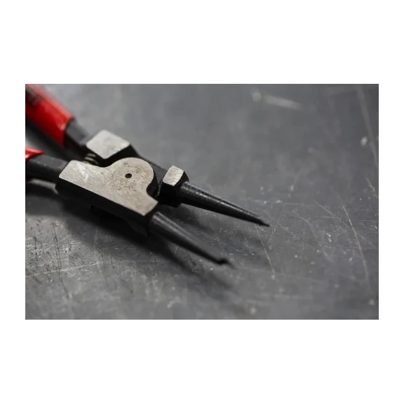 Knipex Circlip Plier, Plastic Coated Handle, Chrome Vanadium Steel, 140mm Overall Length 46 11 A0