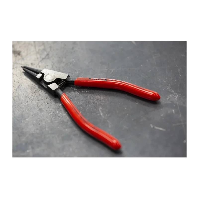 Knipex Circlip Plier, Plastic Coated Handle, Chrome Vanadium Steel, 140mm Overall Length 46 11 A0