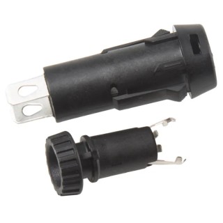 Schurter 16A 250V AC Panel Mount Fuse Holder 1P-Pole for 5 x 20 mm Fuse 3101.0035