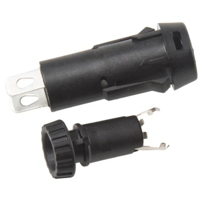 Schurter 16A 250V AC Panel Mount Fuse Holder 1P-Pole for 5 x 20 mm Fuse 3101.0035