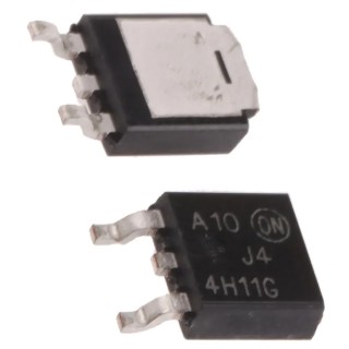 onsemi NPN Power Transistor 8A 80V 1.75W TO-252 Surface Mount Single Configuration 3-Pin MJD44H11G