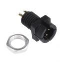 Binder Circular Connector 3 Contacts Panel Mount Subminiature Plug Male IP40 719 Series 09-9749-30-03
