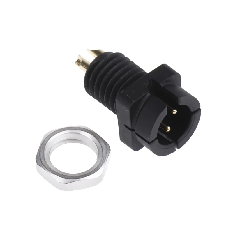 Binder Circular Connector 3 Contacts Panel Mount Subminiature Plug Male IP40 719 Series 09-9749-30-03