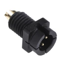 Binder Circular Connector 3 Contacts Panel Mount Subminiature Plug Male IP40 719 Series 09-9749-30-03