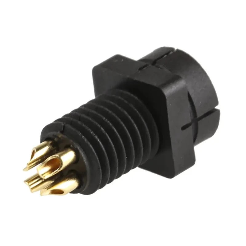 binder Circular Connector 4 Contacts Panel Mount Subminiature Connector Plug Male IP40 719 Series 09-9765-30-04