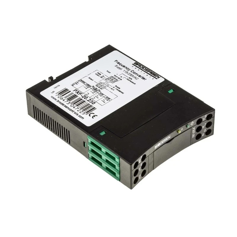 Brodersen Controls MINI MCR-2-U-U-PT Series Signal Conditioner Frequency Input Current/Voltage Output 115V AC PXF-20.230/RS