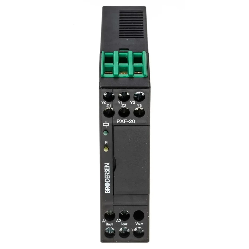 Brodersen Controls MINI MCR-2-U-U-PT Series Signal Conditioner Frequency Input Current/Voltage Output 115V AC PXF-20.230/RS