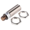 Baumer Diffuse Photoelectric Sensor, Barrel Style, Detection Range 60 mm to 430 mm, PNP Output, IP67, Brass FZAM 18P6460/S14