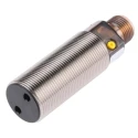 Baumer Diffuse Photoelectric Sensor, Barrel Style, Detection Range 60 mm to 430 mm, PNP Output, IP67, Brass FZAM 18P6460/S14