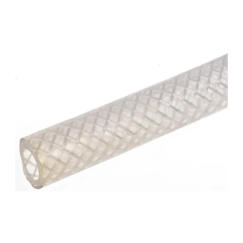 RS PRO Reinforced Polyurethane Hose Pipe, 10 bar Pressure, 25 m Length, Clear, Bend Radius 95 mm 339-6304