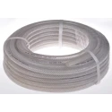 RS PRO Reinforced Polyurethane Hose Pipe, 10 bar Pressure, 25 m Length, Clear, Bend Radius 95 mm 339-6304