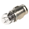 RS PRO BA7S Clear Indicator Light 24V 125mA 5000h Lifespan BA7S Lamp Base BA7S