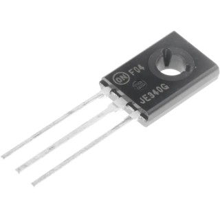 onsemi Transistor, 500 mA NPN, 300 V, 3-Pin TO-225, Through Hole Mount, Single Configuration MJE340G