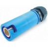 ITT Cannon Industrial Power Connector, Rated 250A, 1kV, IP65 Blue Cable Mount, Veam Snaplock Series