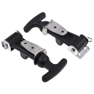 RS PRO Stainless Steel Rubber Toggle Latch 130mm Length 34mm Width 22mm Taiwan 339-9151