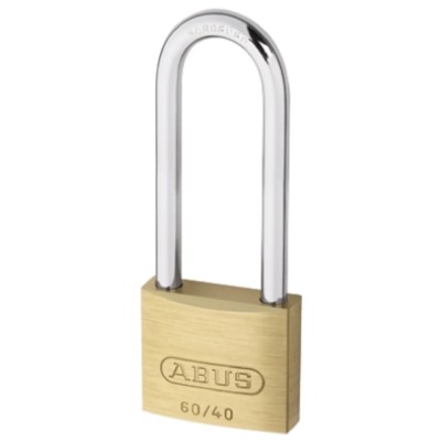 RS PRO Padlock Key Steel Brass Weatherproof 6 mm Shackle Diameter 40 mm Body Width 60/40HB63 B/EFSPP