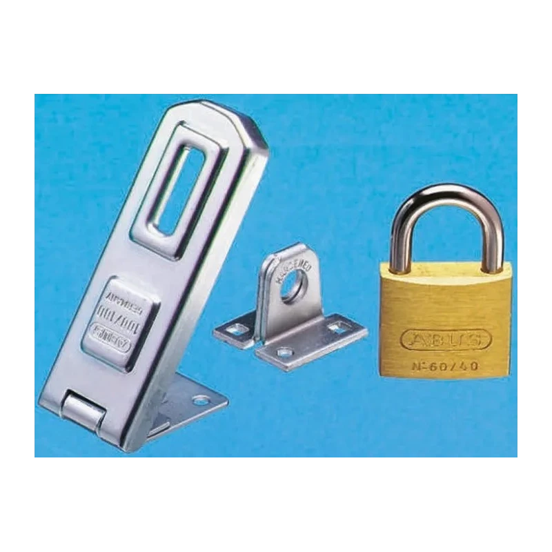 ABUS Key Brass Padlock Weatherproof with 5 mm Shackle and 4 mm Brass Body XR0100S