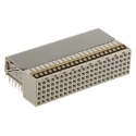 TE Connectivity Z-PACK HM 2 mm Pitch Hard Metric Backplane Connector Right Angle Female 22 Column 5 Row 110 Way 5352152-1
