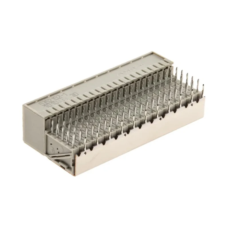 TE Connectivity Z-PACK HM 2 mm Pitch Hard Metric Backplane Connector Right Angle Female 22 Column 5 Row 110 Way 5352152-1